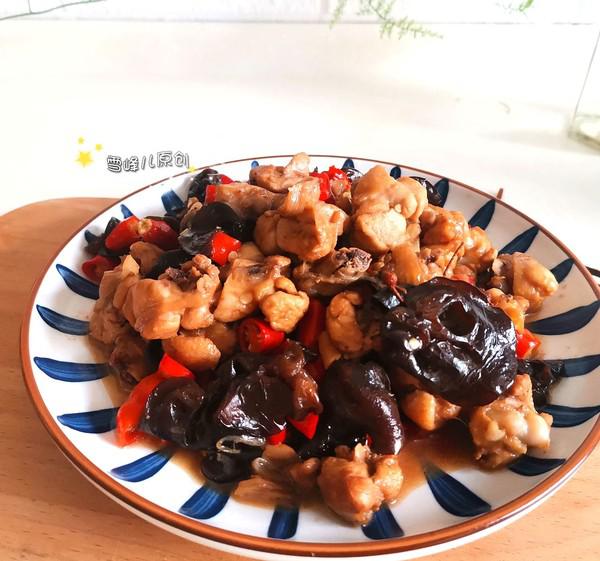 木耳炒雞的做法-咸鮮味炒菜譜