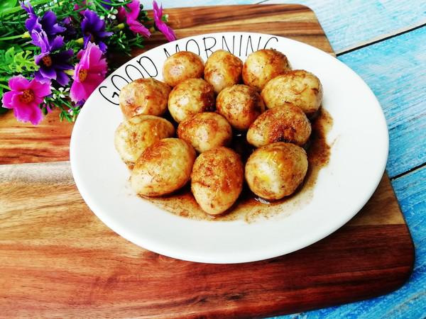 孜然味鵪鶉蛋的做法-咸鮮味炒菜譜