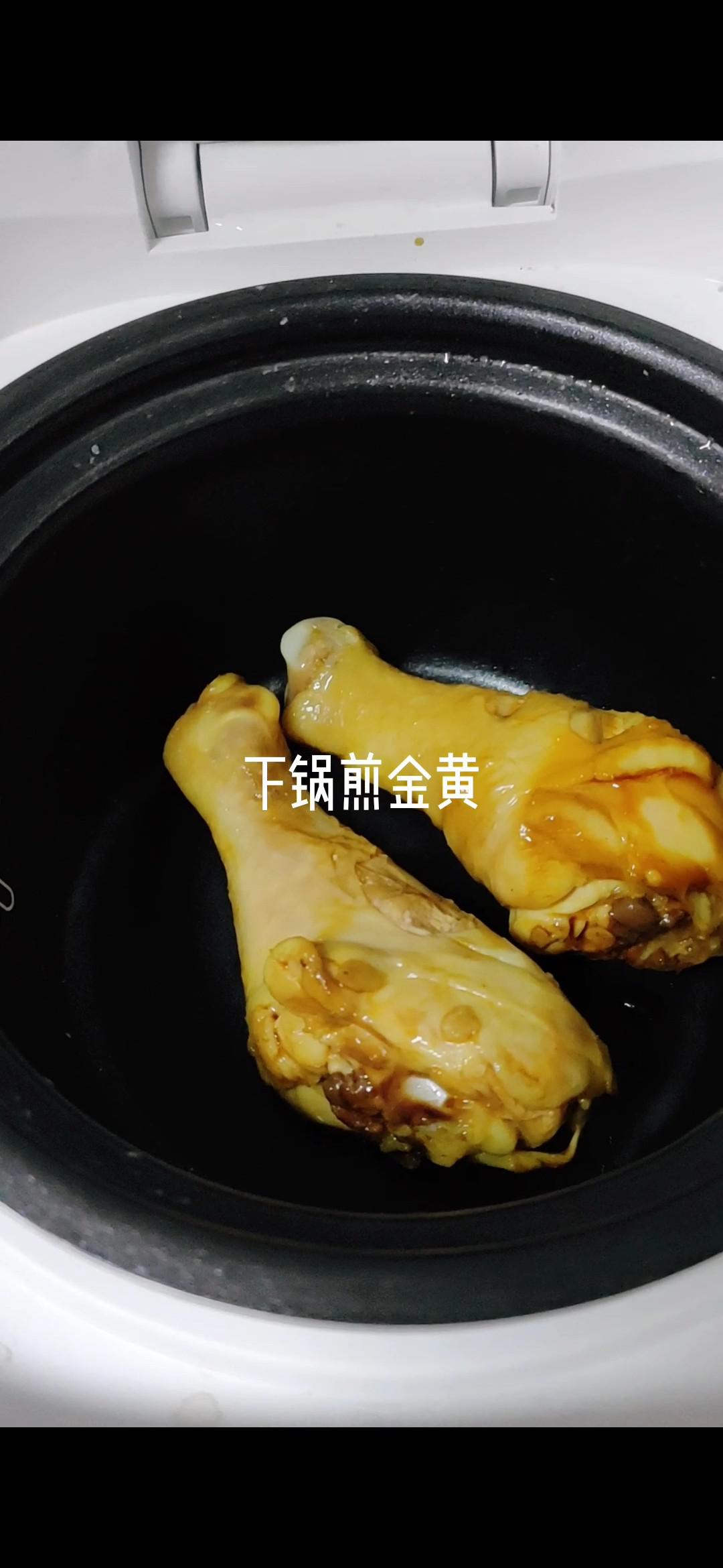電飯煲雞腿的做法-家常味煮菜譜