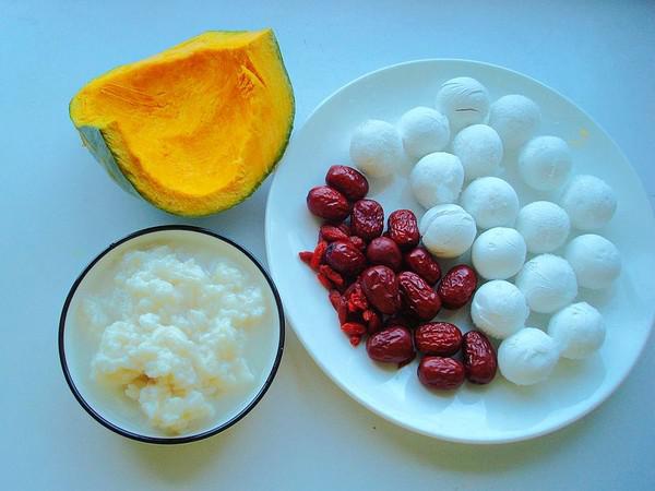 米酒南瓜蒸湯圓的做法-甜味蒸菜譜