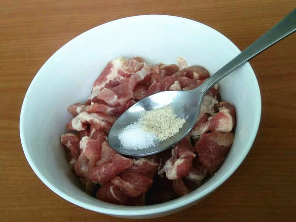 辣椒炒肉片的做法-咸鮮味炒菜譜