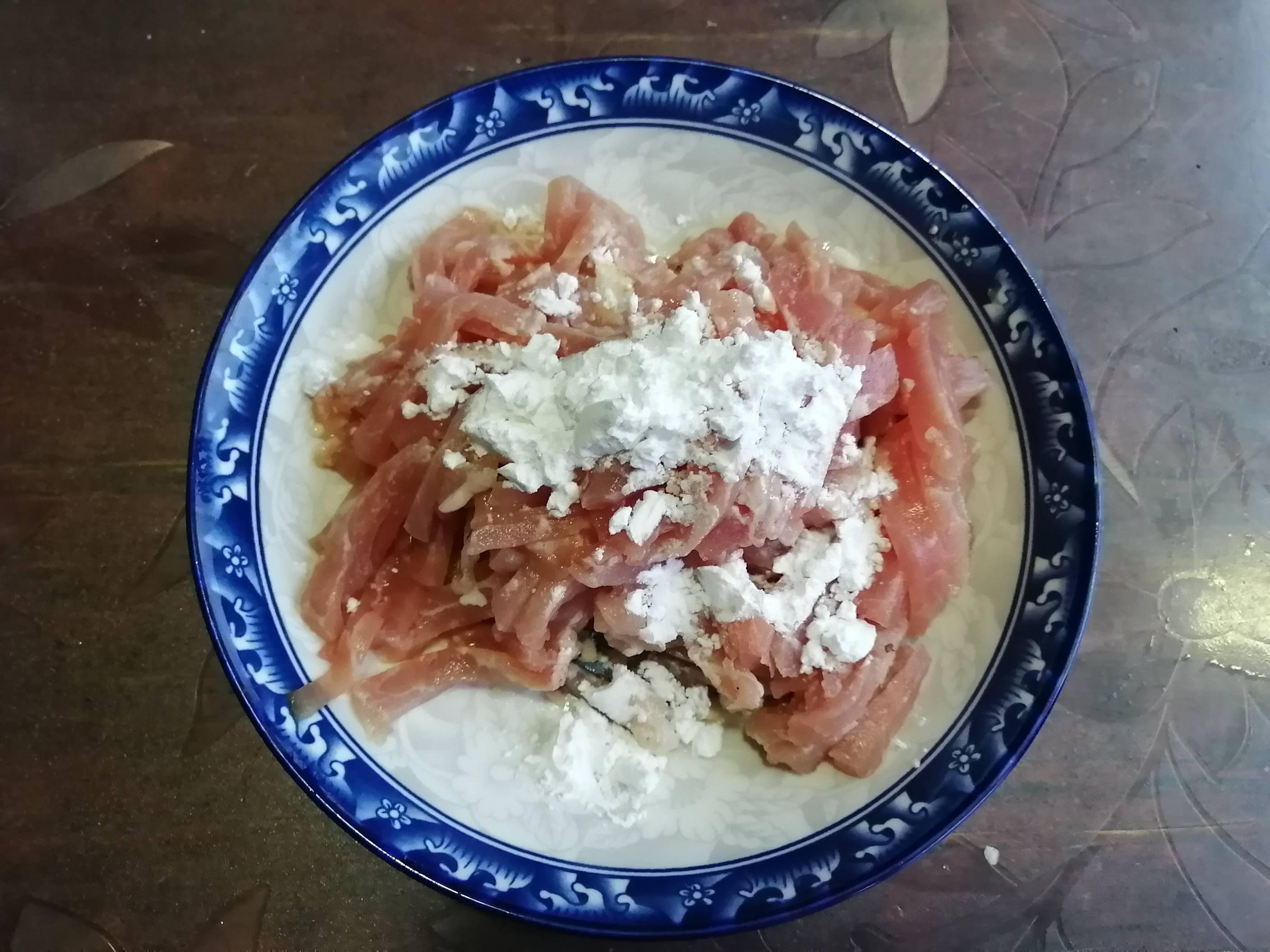 五絲炒肉的做法-酸甜味炒菜譜