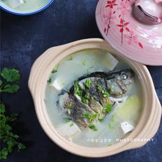 鯽魚豆腐湯的作法-家常味煮菜譜