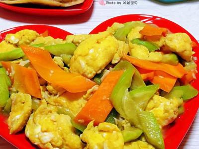 絲瓜炒雞蛋的作法-咸鮮味炒菜譜