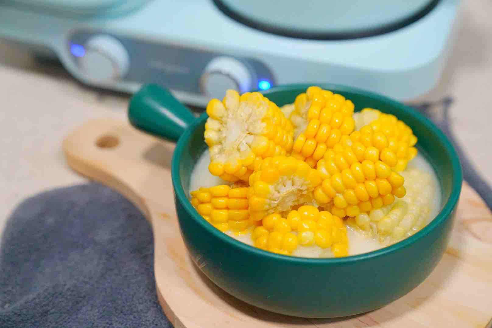 奶香玉米的做法-甜味煮菜譜