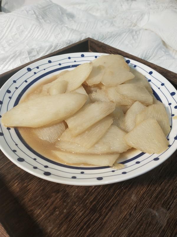 清炒山藥的做法-家常味炒菜譜