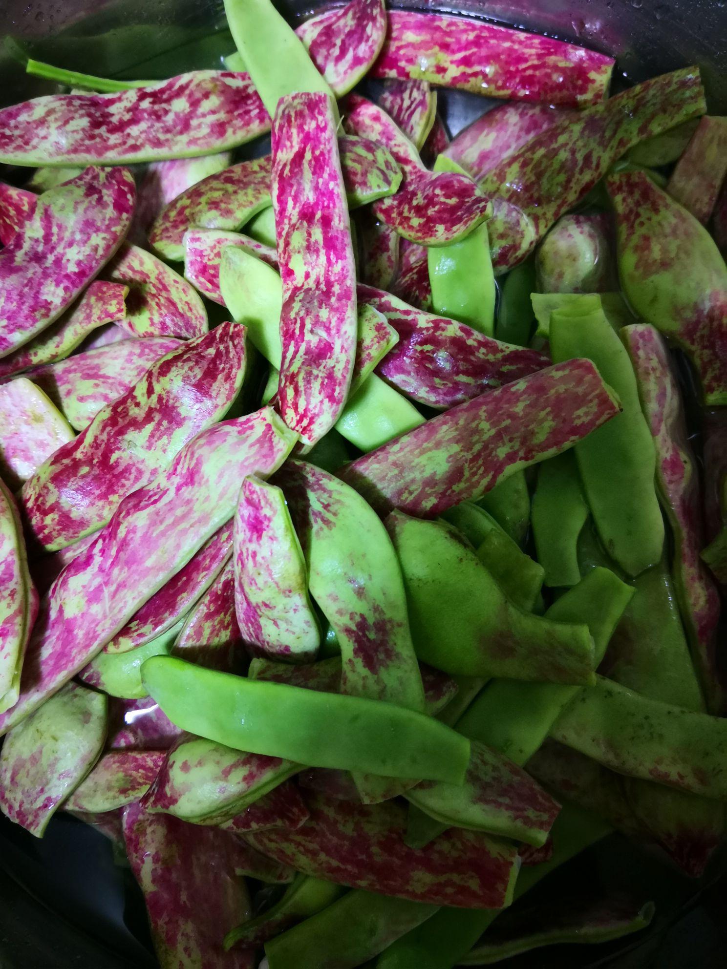 雞翅燉花豆角的做法-家常味燉菜譜