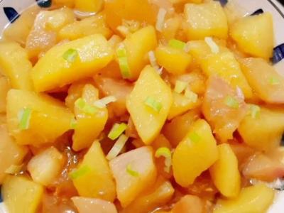 大蘿卜燉土豆的做法-咸鮮味燉菜譜