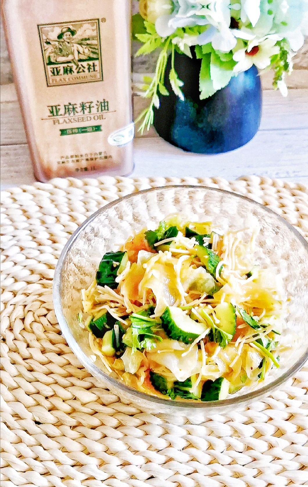 低脂低卡營養美味的什錦大拌菜的做法-酸辣味拌菜譜