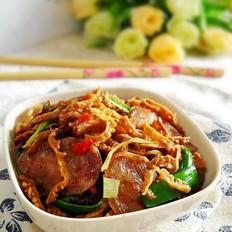 苦瓜干炒臘腸的做法-家常味炒菜譜