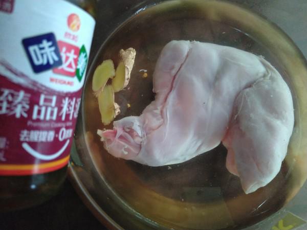 白蘸手撕兔肉的做法-家常味拌菜譜