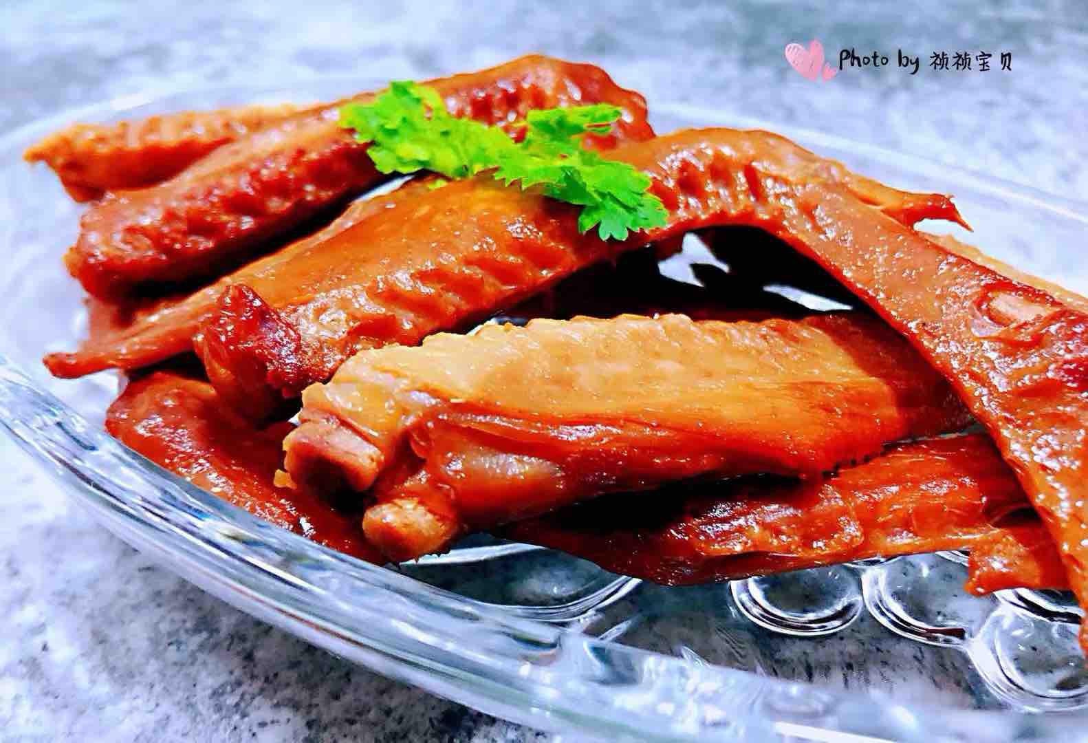 紅燒鴨翅的做法-家常味燉菜譜