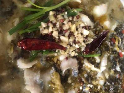 酸菜魚片的做法-酸辣味煮菜譜