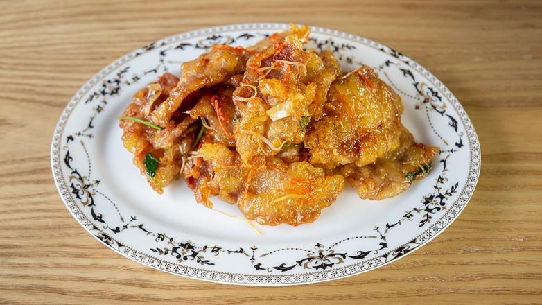 東北硬菜~鍋包肉的做法-酸甜味炸菜譜