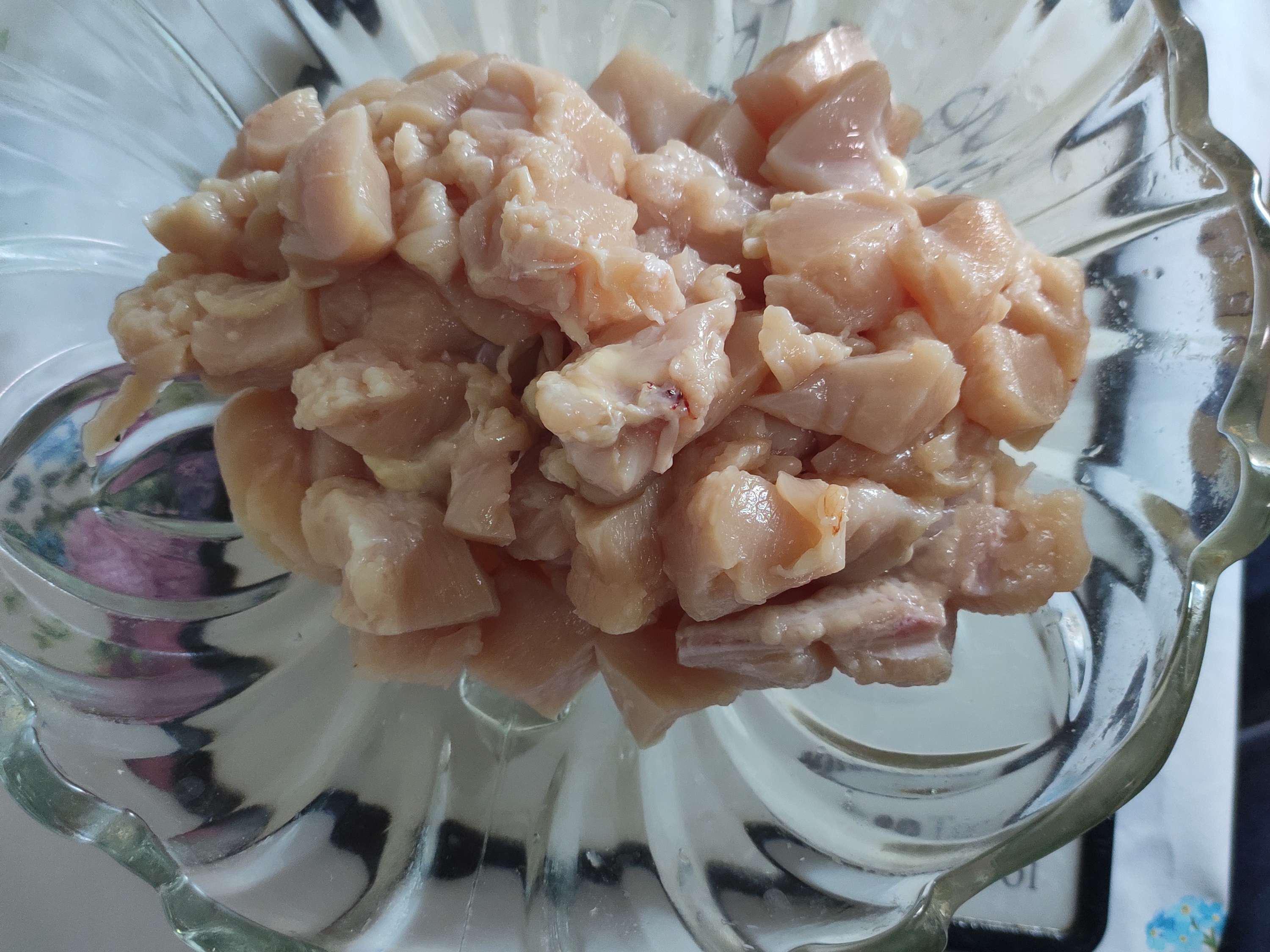 燒烤味的酥脆雞米花的做法-咸鮮味炸菜譜