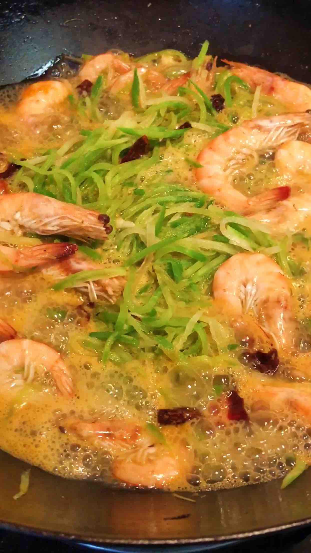 蘿卜絲蝦的做法-咸鮮味炒菜譜