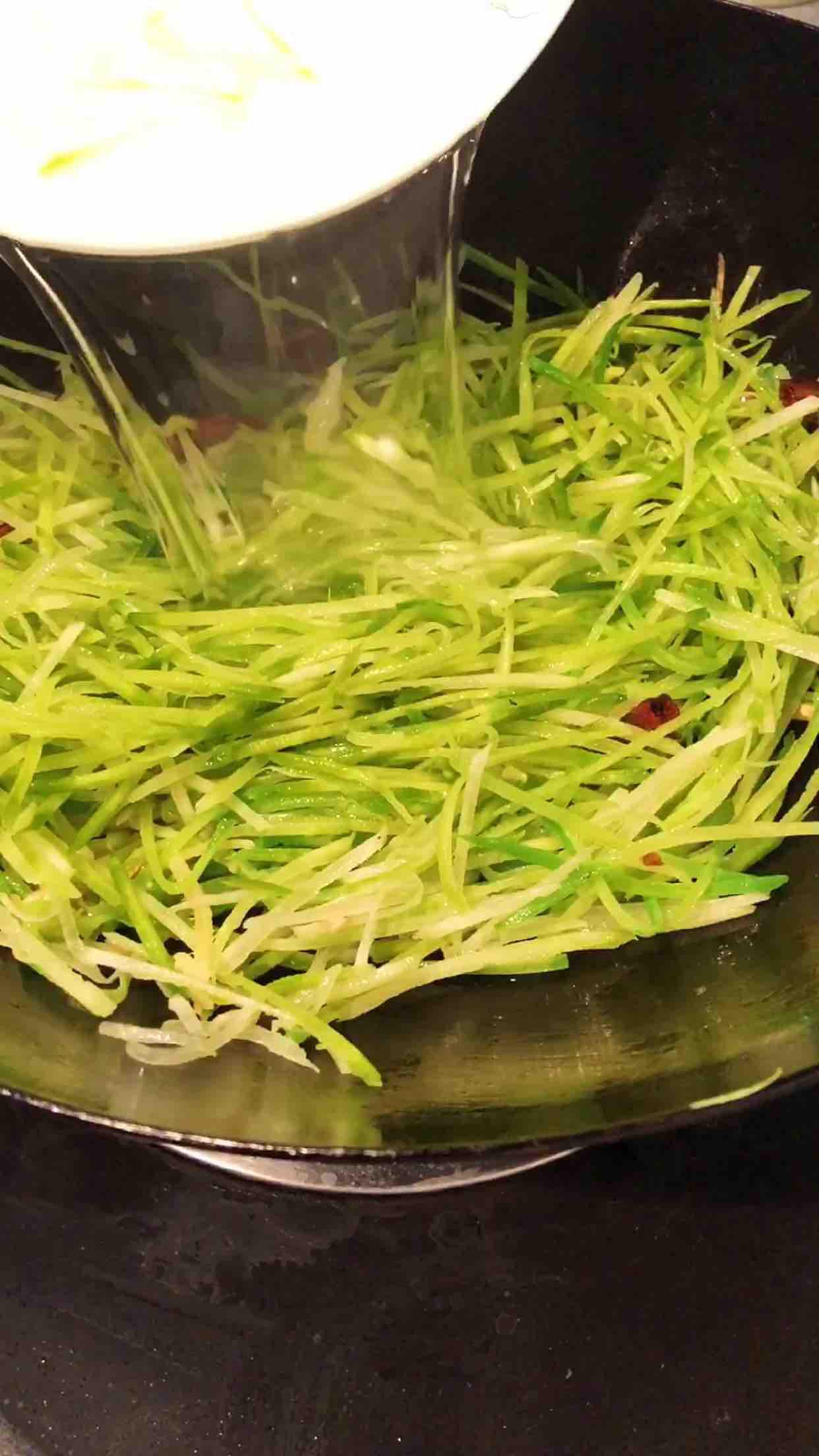 蘿卜絲蝦的做法-咸鮮味炒菜譜