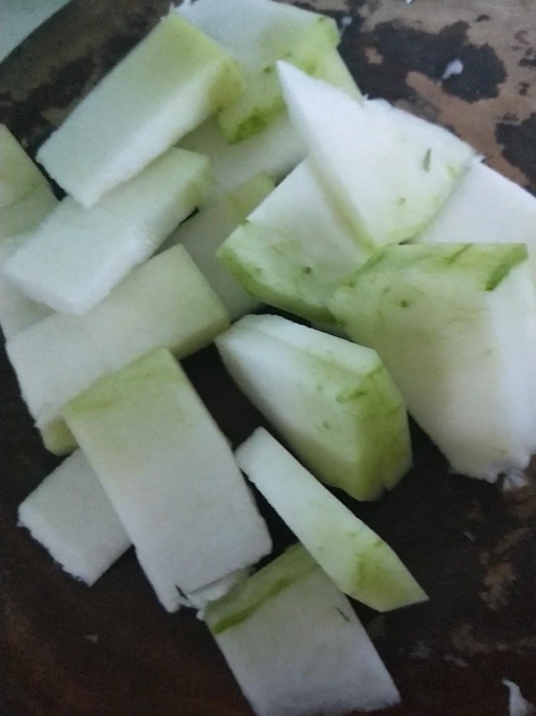 咸肉燉冬瓜的做法-咸鮮味燉菜譜