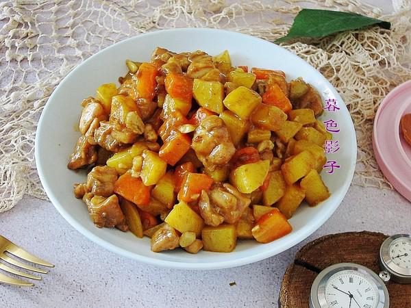 咖喱胡蘿卜雞塊的做法-咖喱味燉菜譜