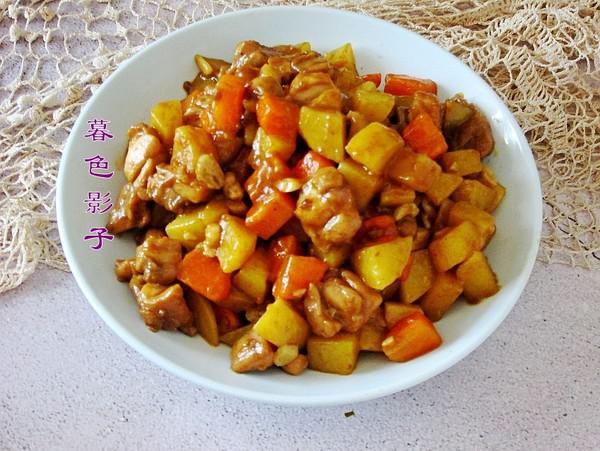 咖喱胡蘿卜雞塊的做法-咖喱味燉菜譜