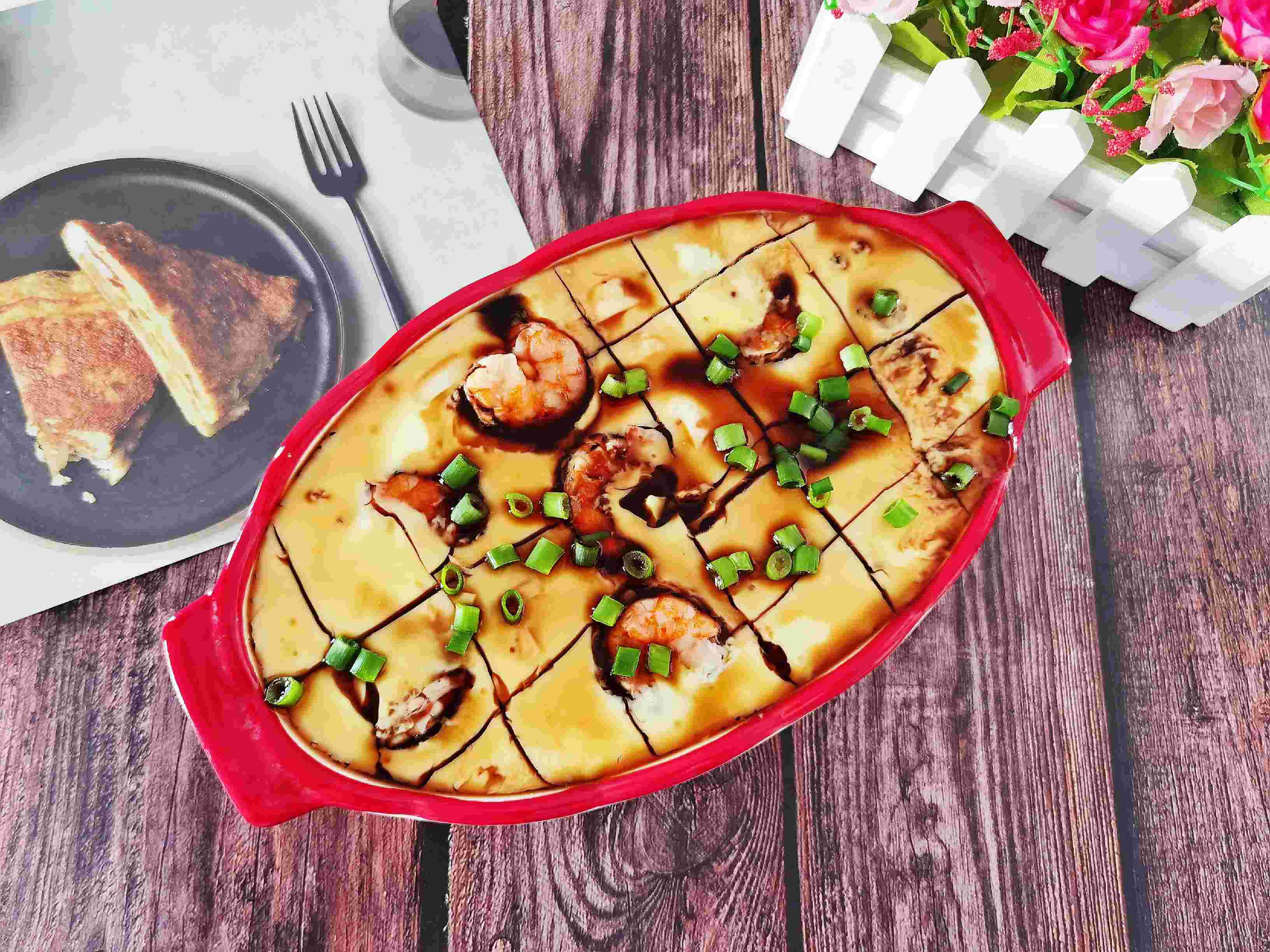 不用蓋保鮮膜的蝦仁豆腐雞蛋糕,Q彈嫩滑超鮮美的做法-咸鮮味蒸菜譜-易網(wǎng)健康養(yǎng)生網(wǎng) 不用蓋保鮮膜的蝦仁豆腐雞蛋糕,Q彈嫩滑超鮮美的做法-咸鮮味蒸菜譜