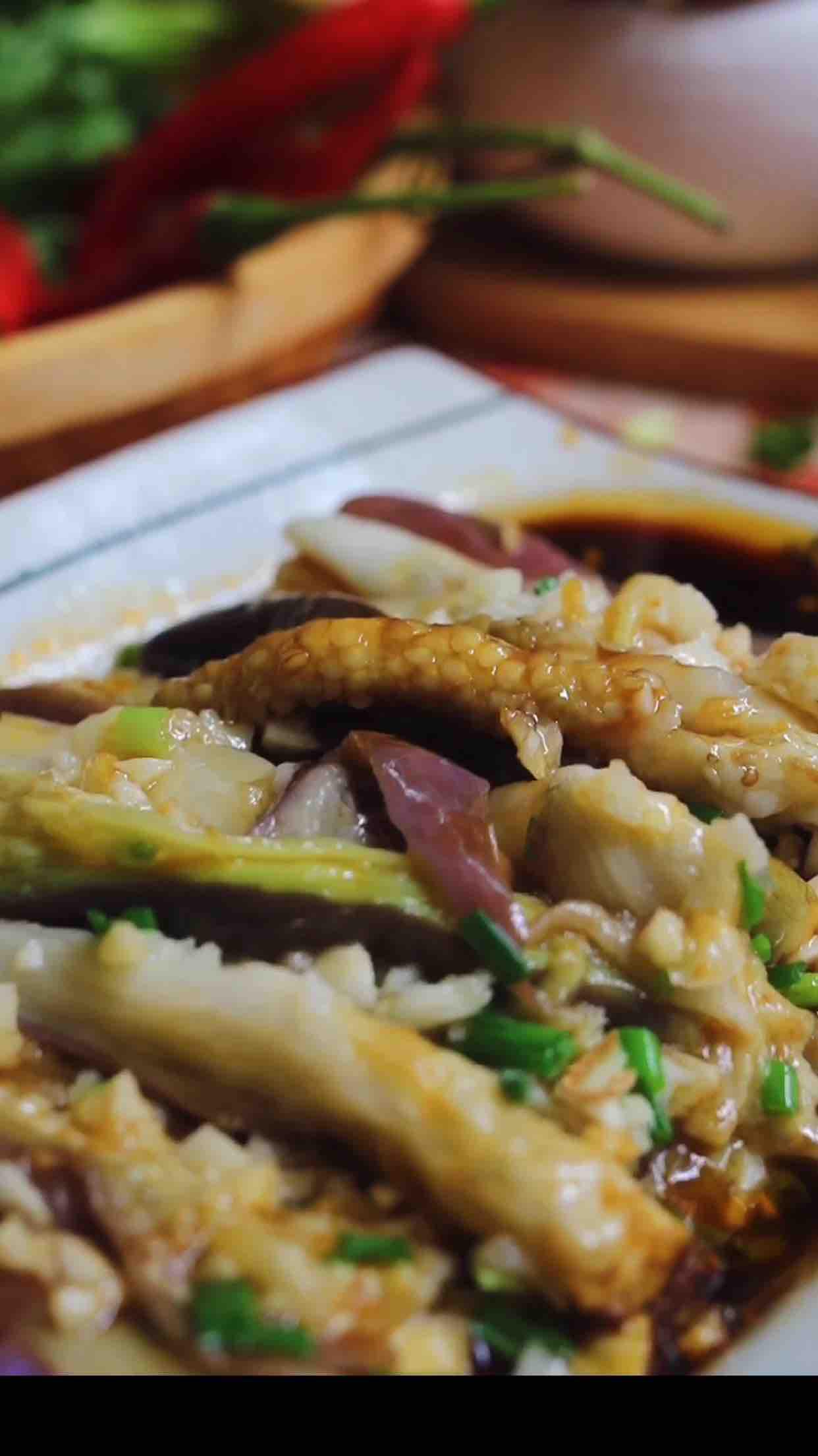 油淋風味茄子的做法-蒜香味蒸菜譜