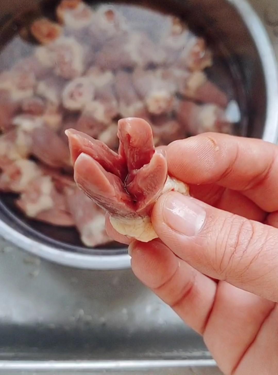 心花怒放的做法-麻辣味烤菜譜