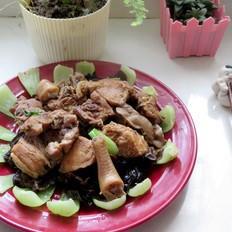 木耳燉雞的做法-家常味燉菜譜