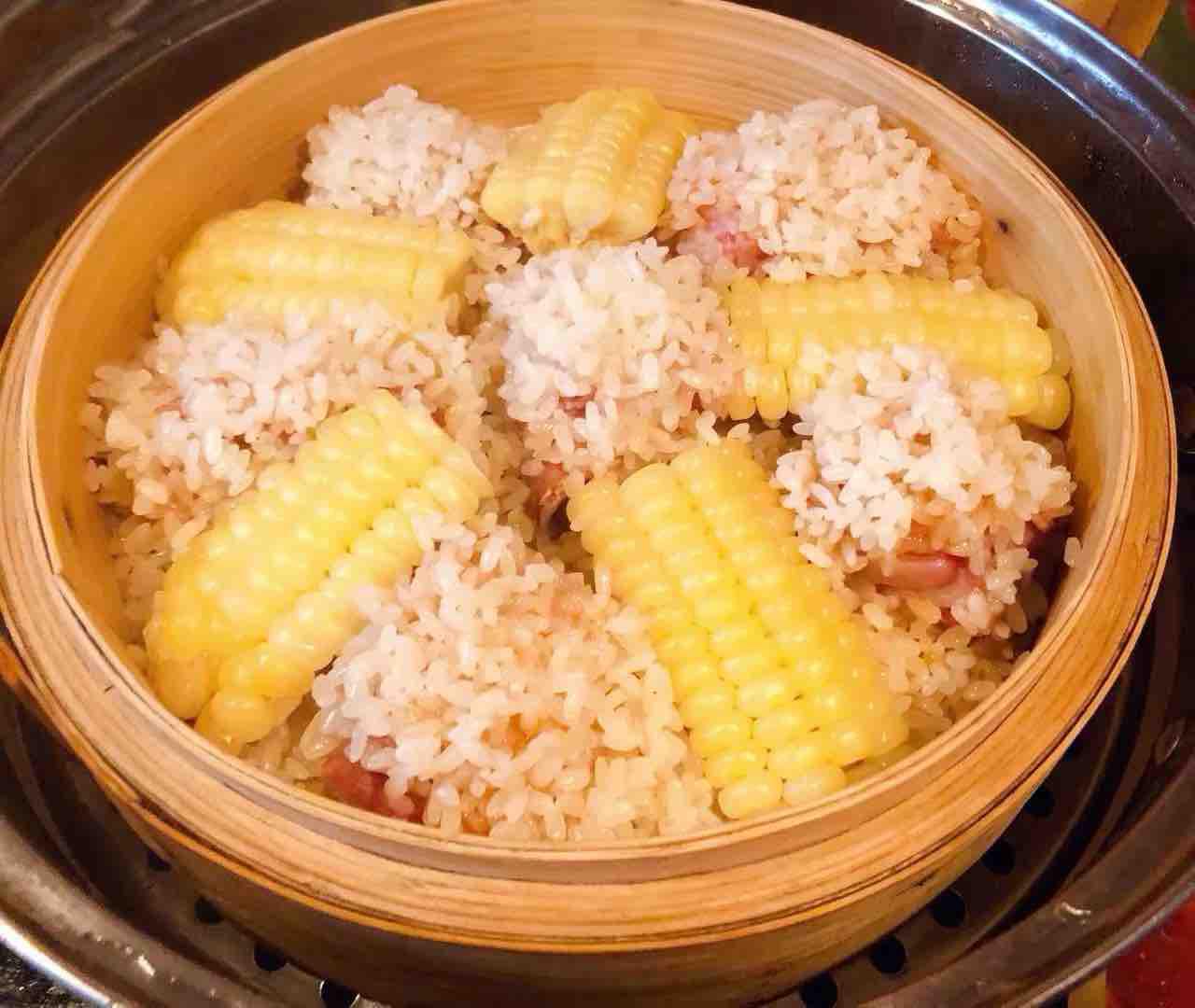 糯米排骨蒸玉米的做法-咸鮮味蒸菜譜