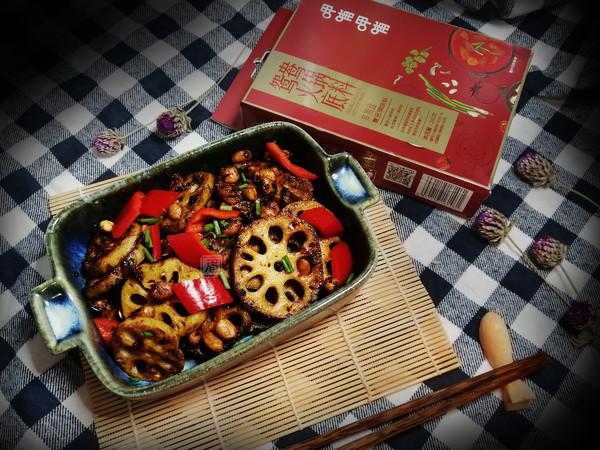 呷哺呷哺版干鍋麻辣藕片的做法-麻辣味干鍋菜譜