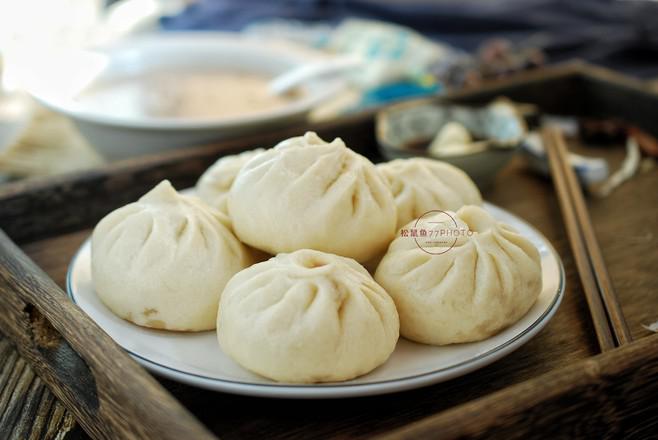 #冬至大如年#包子直接上鍋蒸就錯了，多做這一步包子松軟白嫩不塌皮的做法-家常味蒸菜譜