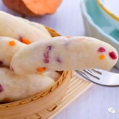 山藥雙薯條  寶寶輔食食譜的做法-家常味蒸菜譜