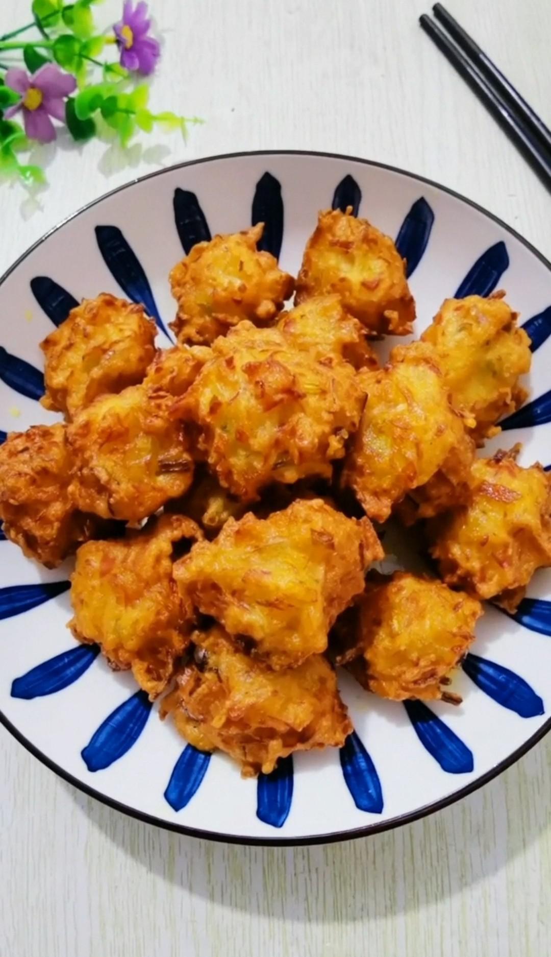 大蘿卜丸子的做法-咸鮮味炸菜譜-易網健康養生網 大蘿卜丸子的做法-咸鮮味炸菜譜