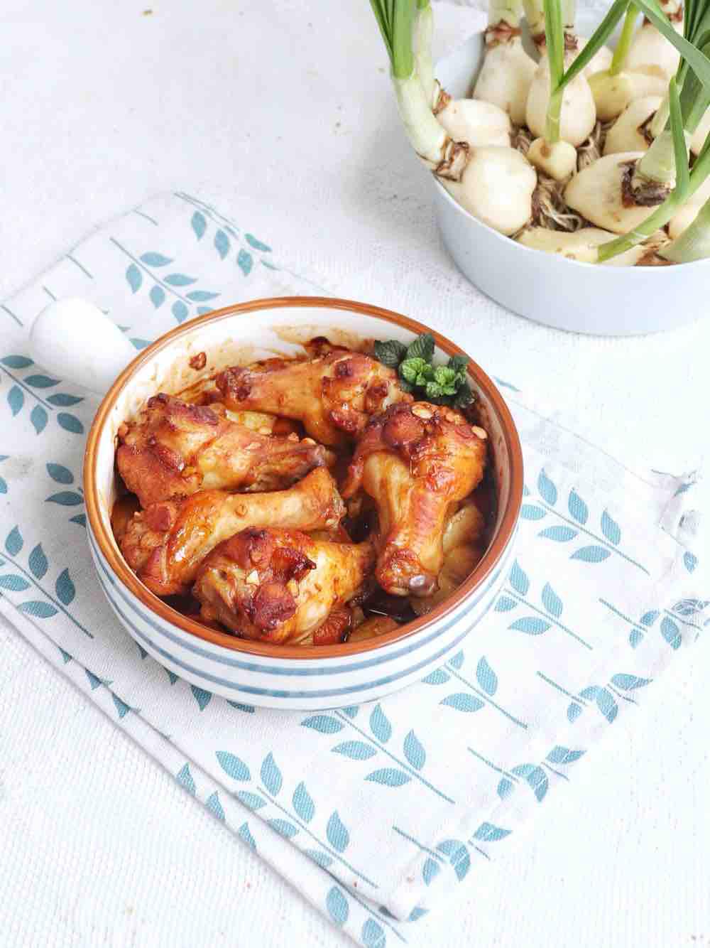 雜蔬烤雞腿的做法-家常味烘焙菜譜