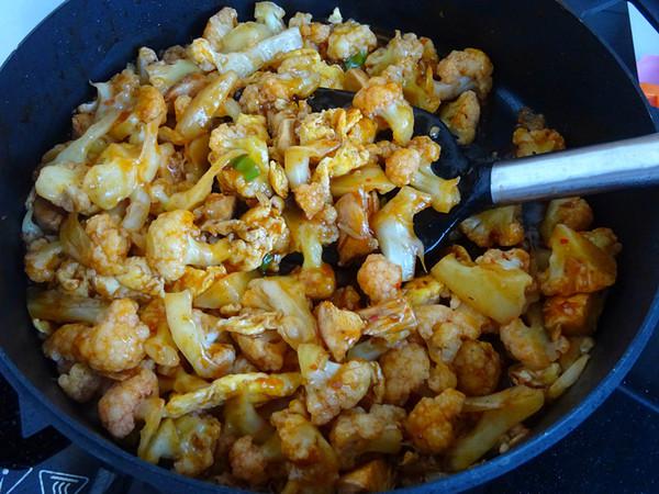 菜花炒雞蛋的做法-其它口味炒菜譜