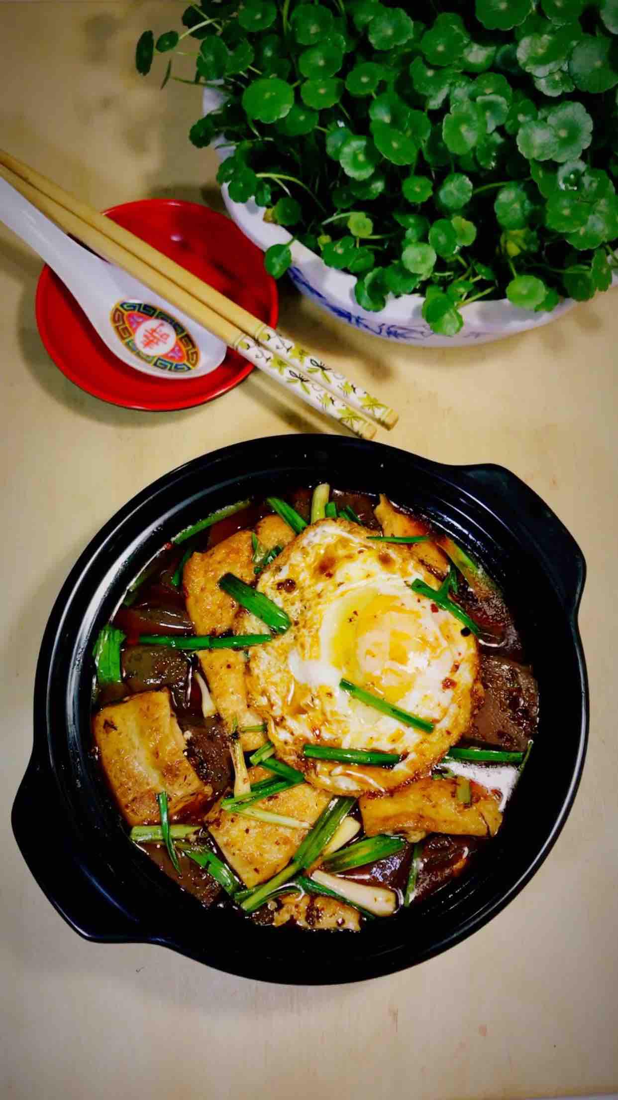 蒜香鴨血焅豆腐的做法-麻辣味砂鍋菜譜