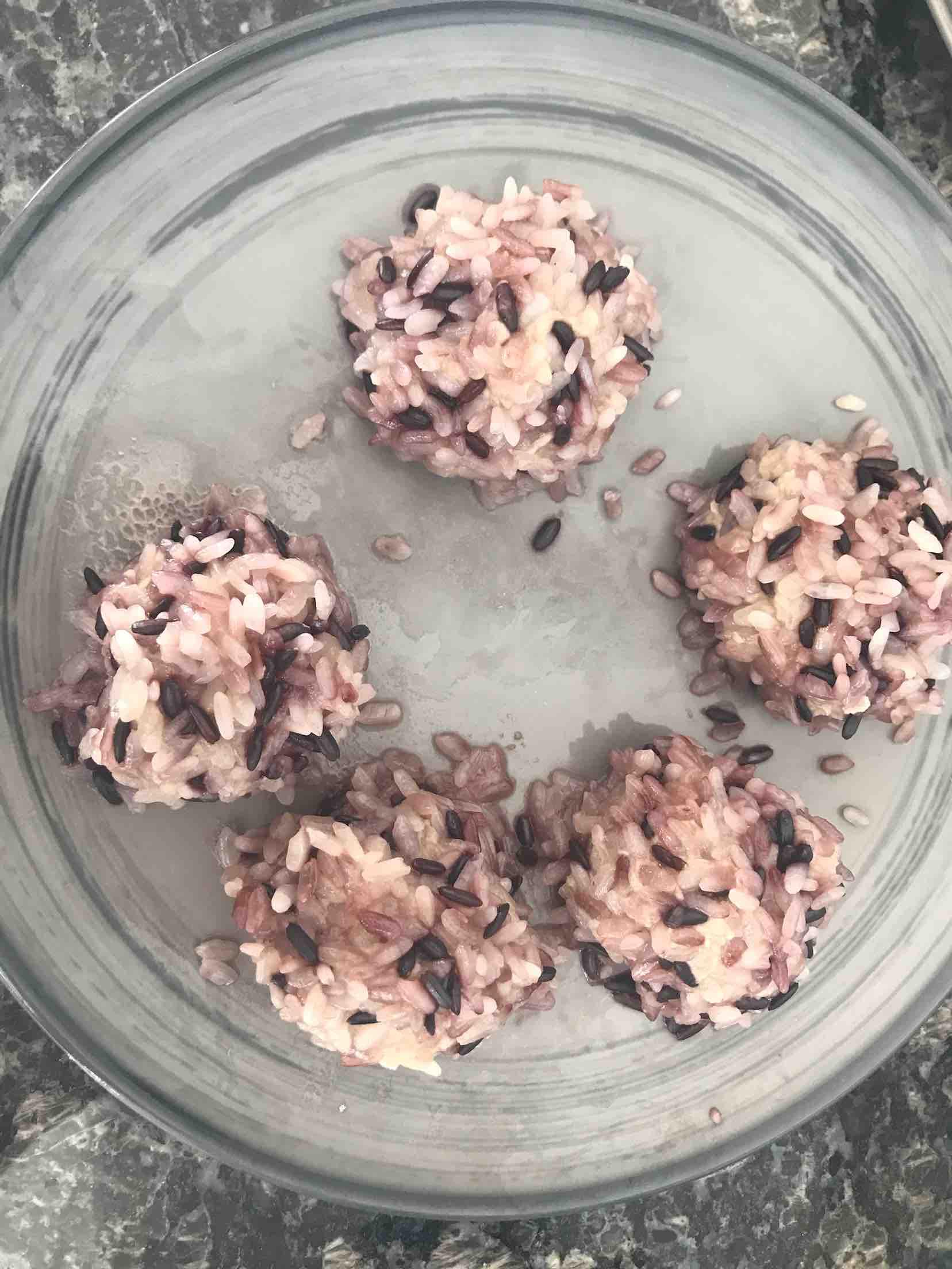 糯米雞肉丸（減肥版）的做法-家常味蒸菜譜