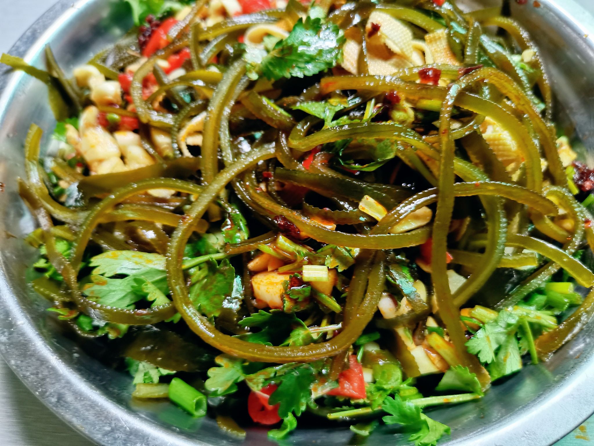 千張拌海帶絲的做法-家常味拌菜譜