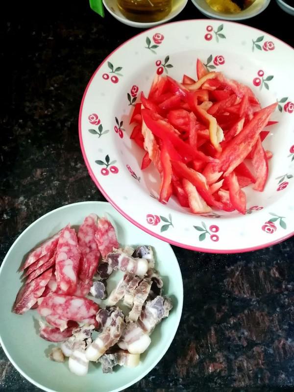 簡簡單單也不失美味~~臘味炒西蘭花的做法-家常味炒菜譜