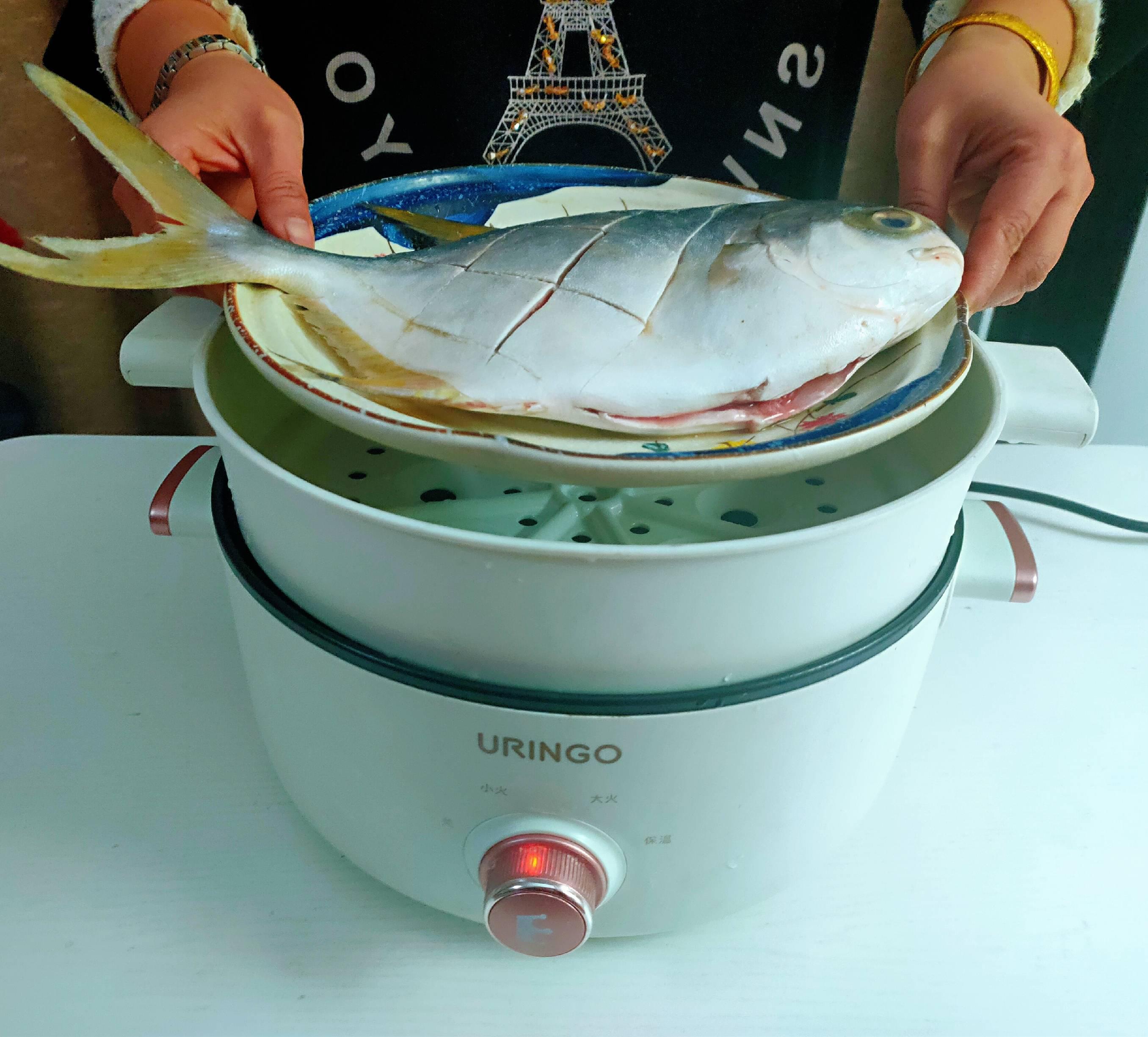 清蒸金鯧魚的做法-家常味蒸菜譜