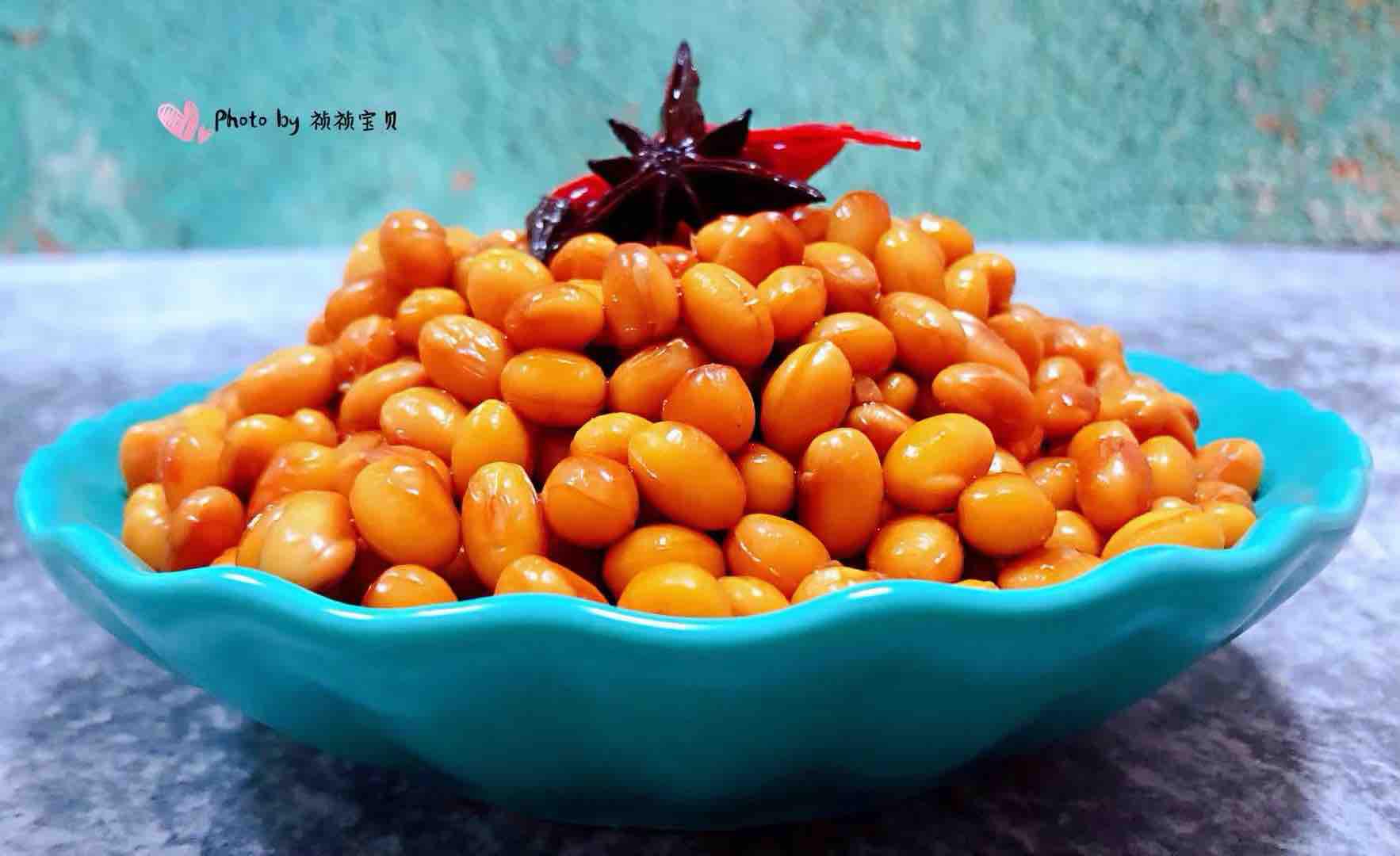 醬黃豆的做法-咸鮮味煮菜譜