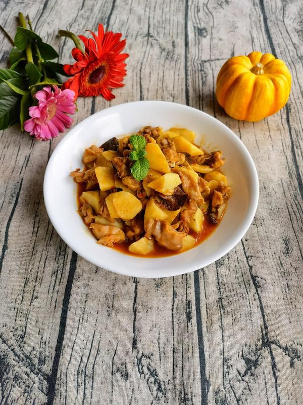 兔肉燒山藥的做法-家常味燒菜譜