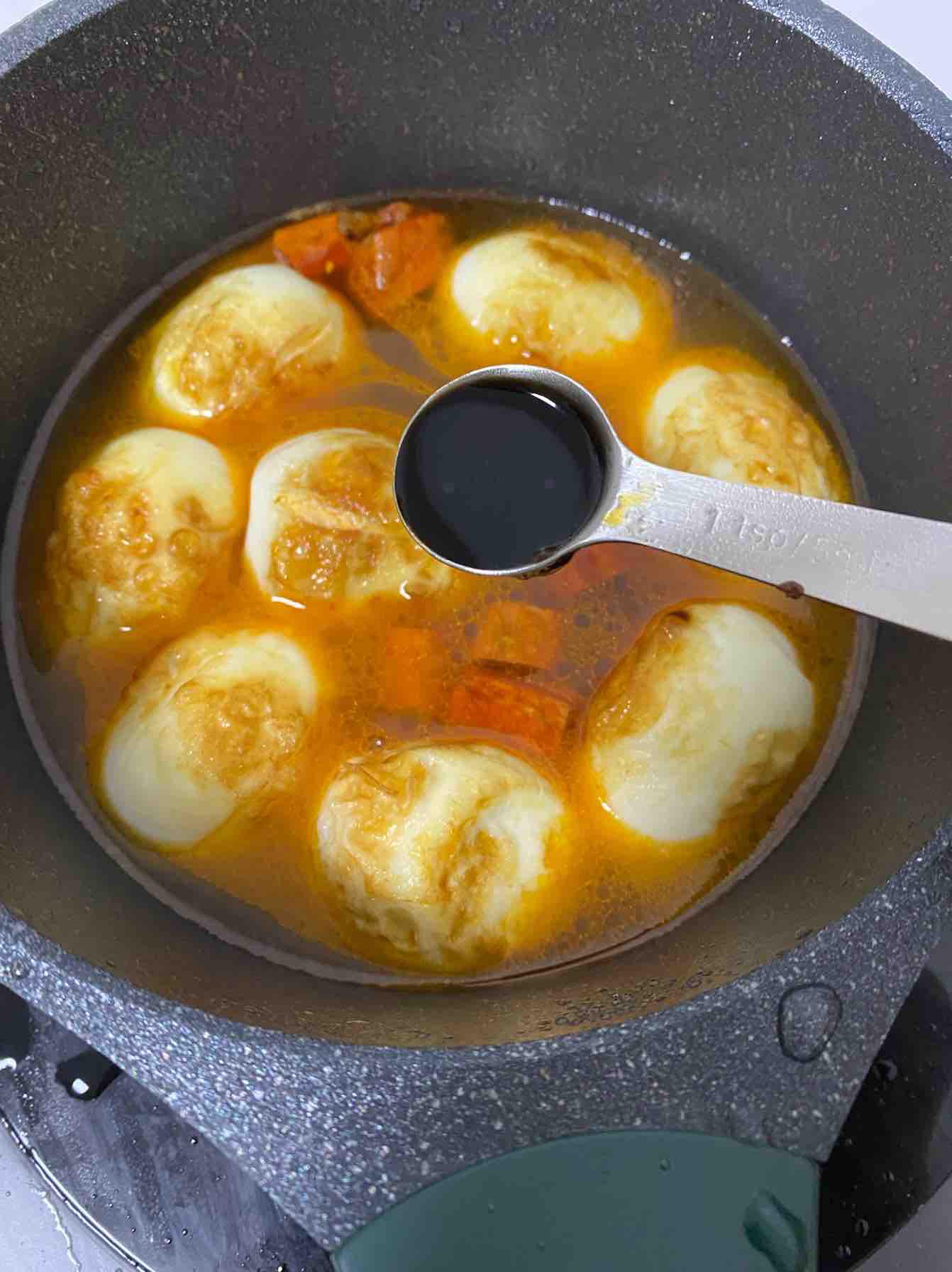 爆汁虎皮雞蛋的做法-家常味煎菜譜