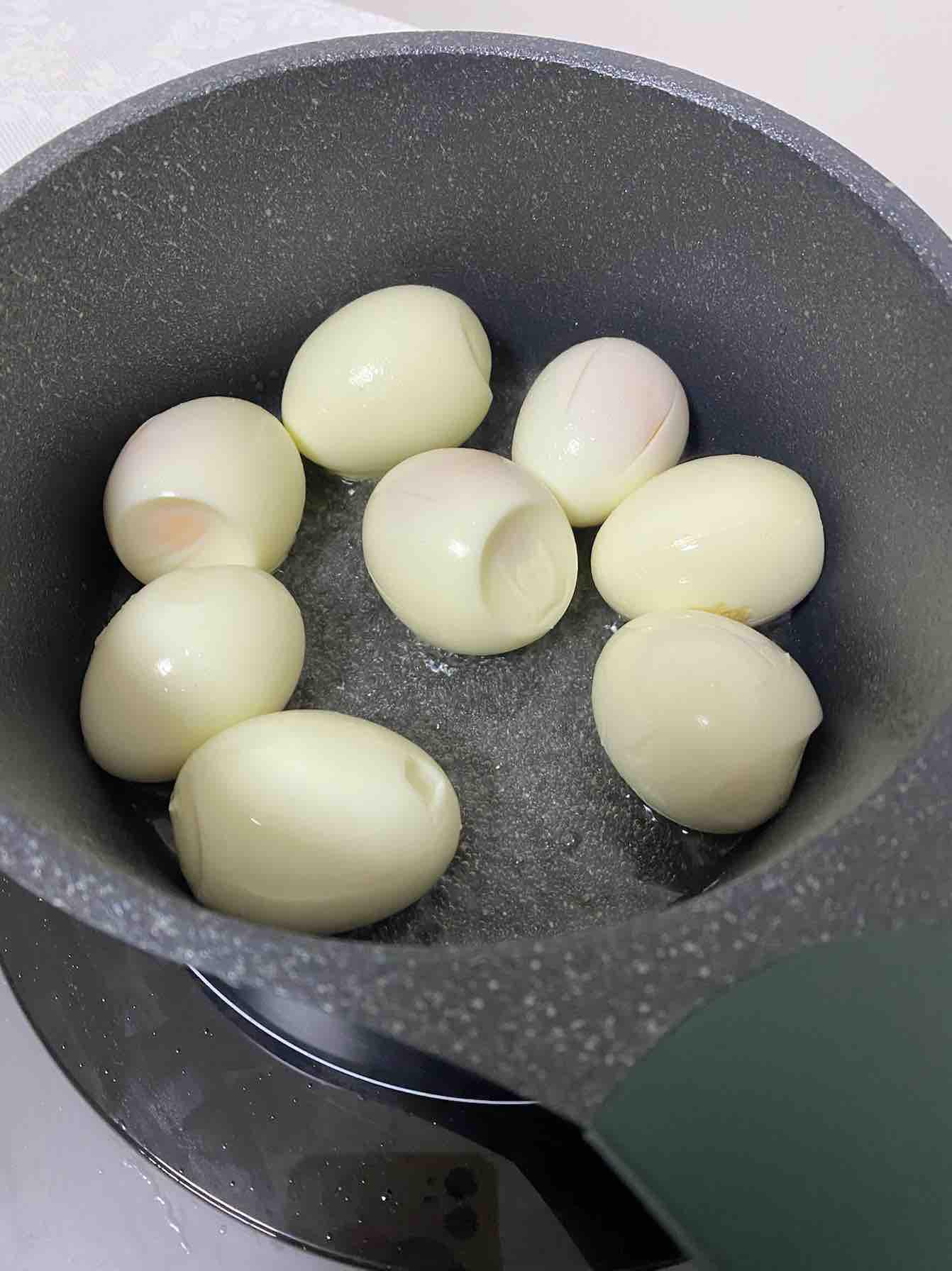 爆汁虎皮雞蛋的做法-家常味煎菜譜