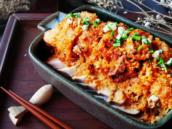 麻辣米粉蒸排骨（火鍋底料版）的做法-麻辣味蒸菜譜