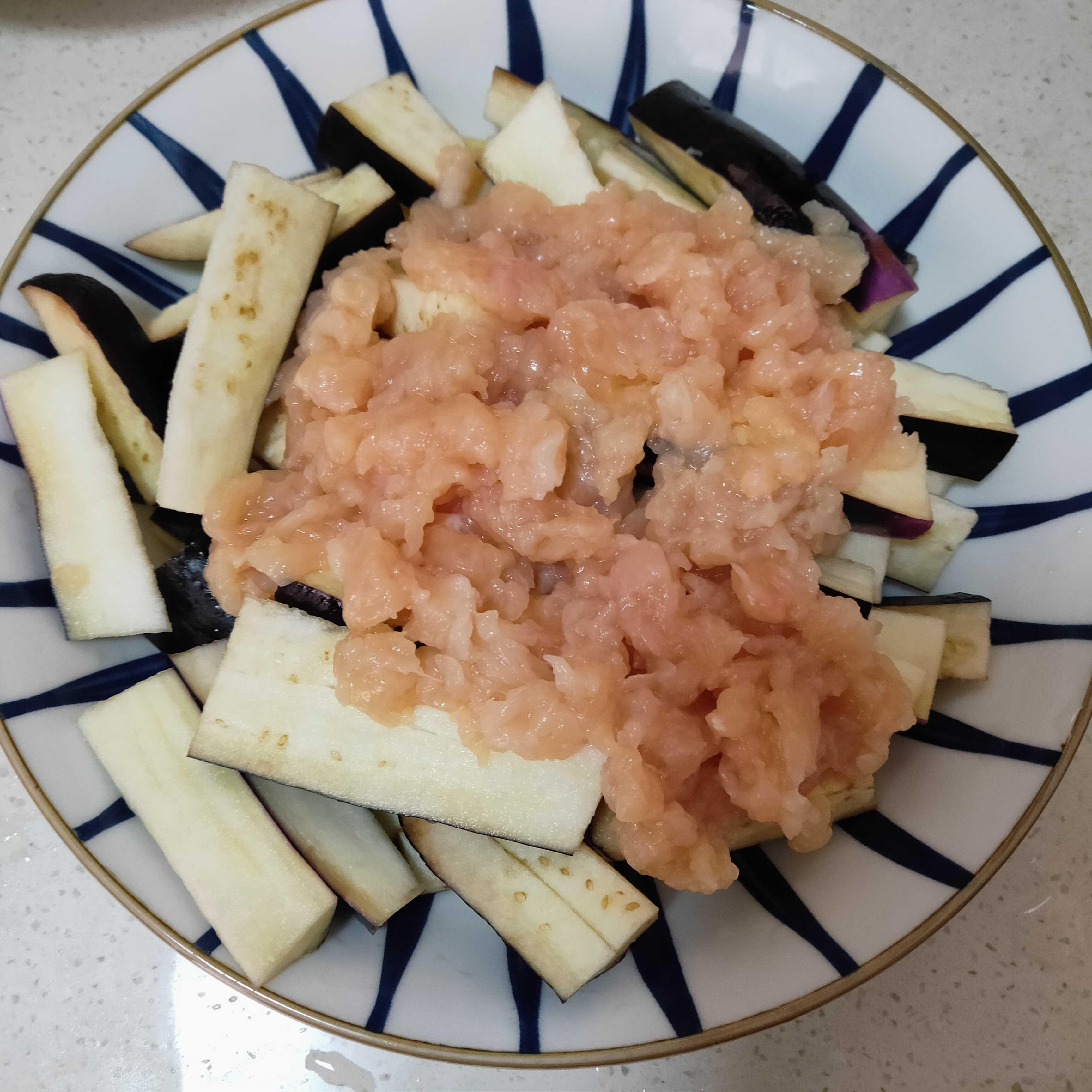 茄子蒸肉末的做法-家常味炒菜譜