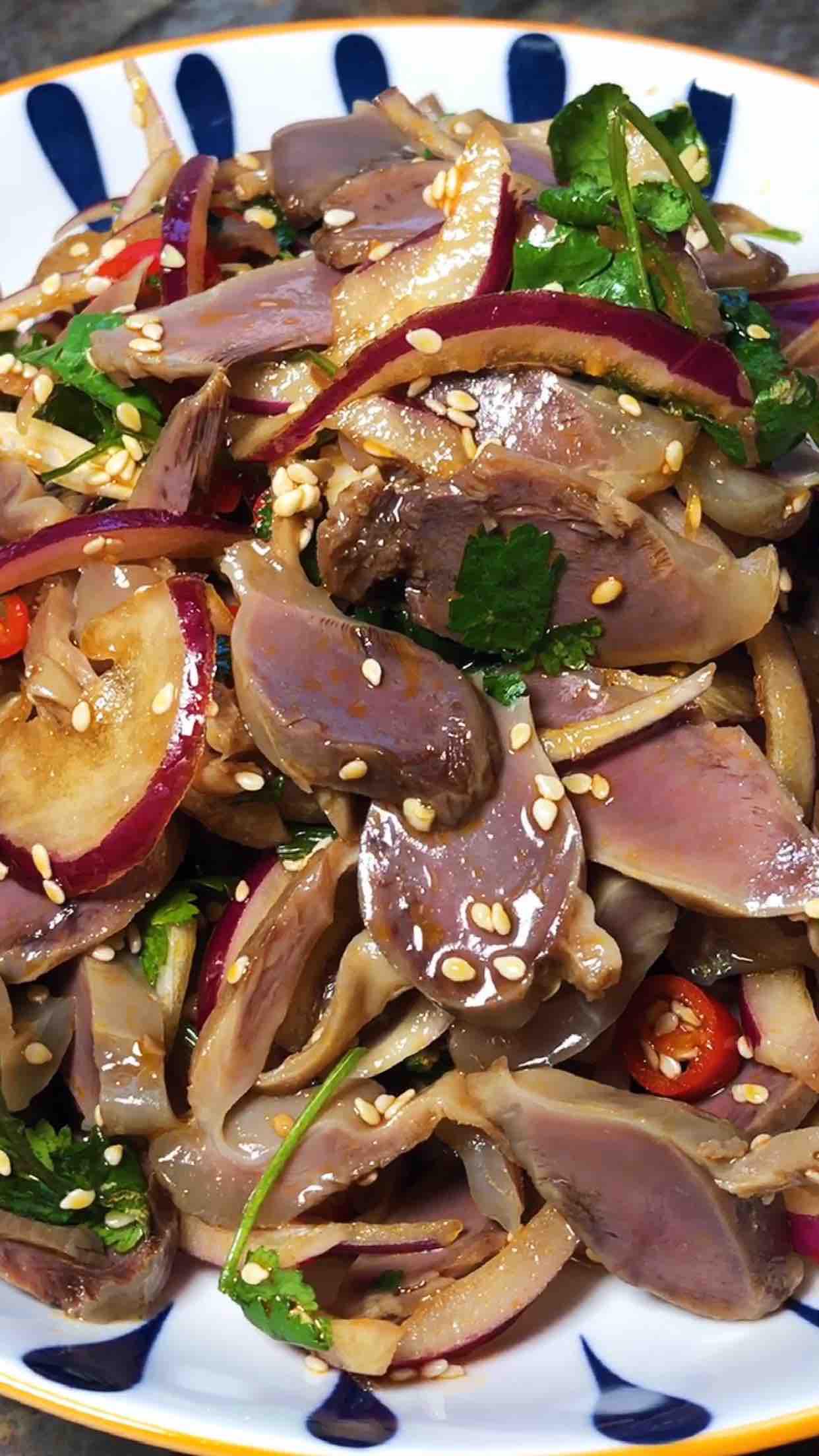 涼拌鴨件的做法-香辣味拌菜譜