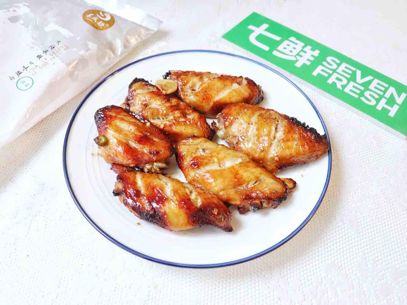 香烤雞翅中的做法-家常味烤菜譜