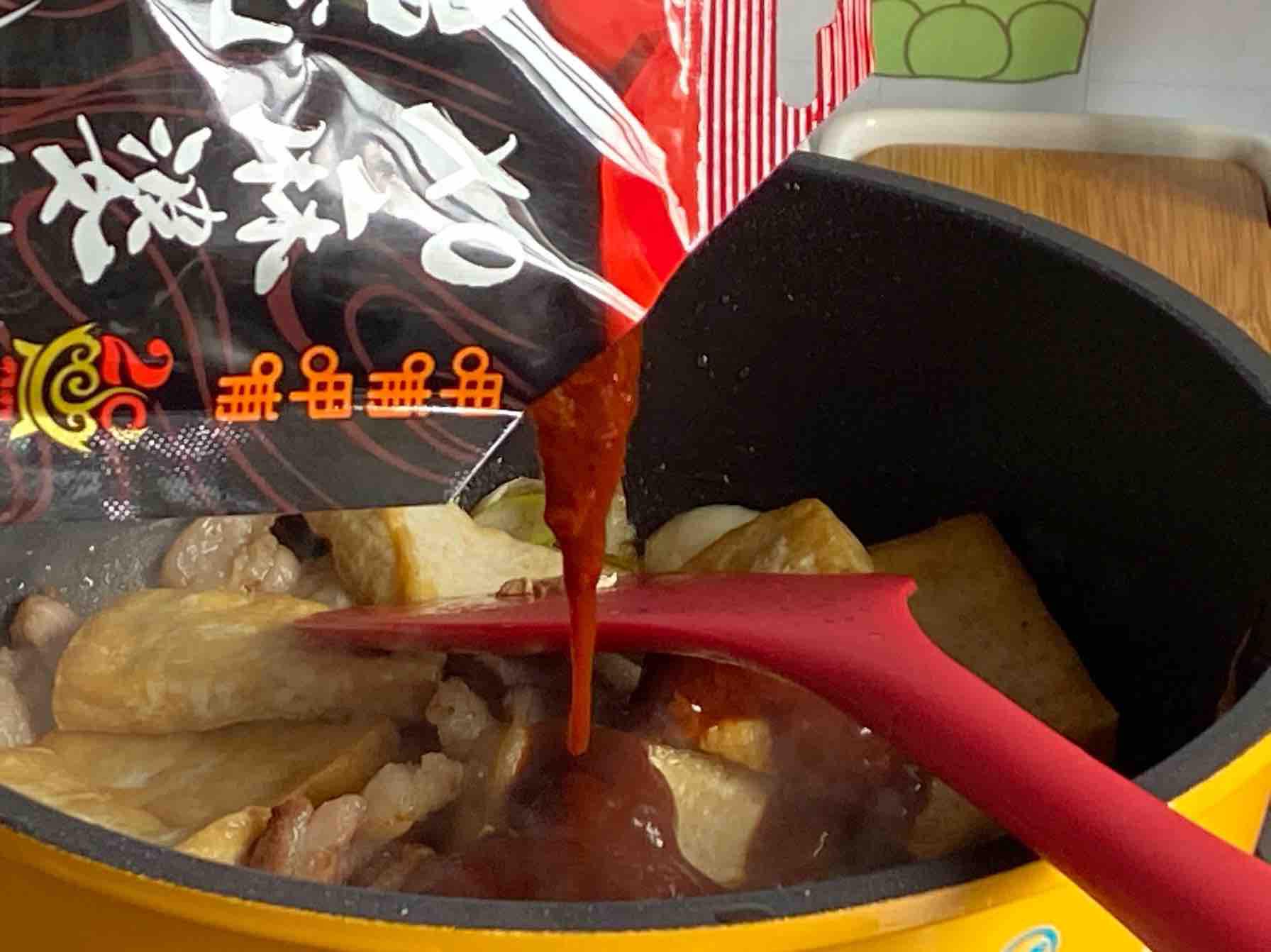 干鍋豆腐的做法-家常味炒菜譜