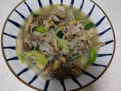 平菇炒肉的做法-咸鮮味炒菜譜